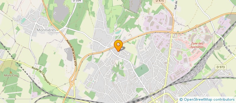 localisation de l'entreprise RTM à DOLE