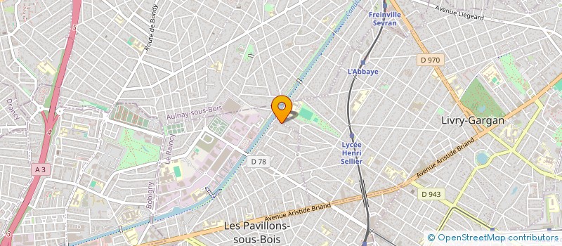 localisation de l'entreprise RTM à LES PAVILLONS-SOUS-BOIS