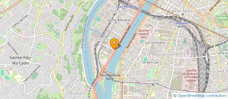 localisation de l'entreprise RTM CONSEIL  LYON