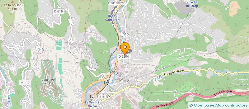 localisation de l'entreprise RTM CUSTOM  DRAP