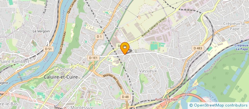 localisation de l'entreprise RTM NRU à CALUIRE-ET-CUIRE