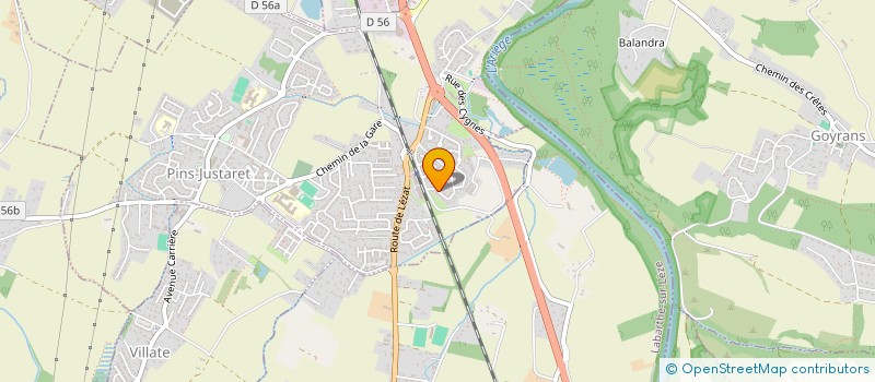 localisation de l'entreprise RTM RENOV TRADITIONNELLE MENUISERIES  PINS-JUSTARET