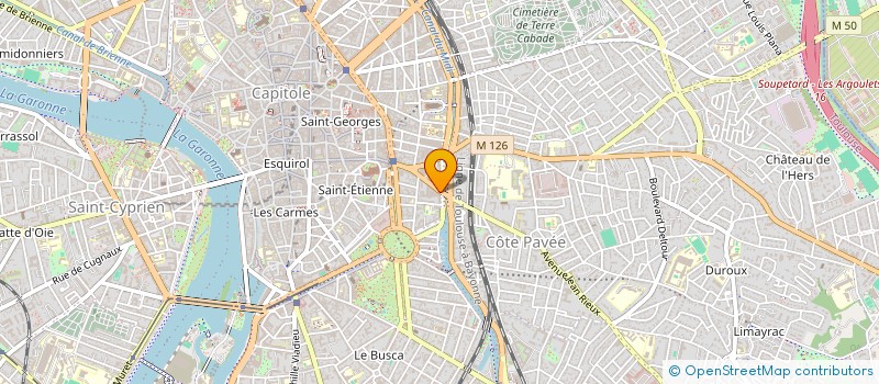 localisation de l'entreprise RTMONT  TOULOUSE