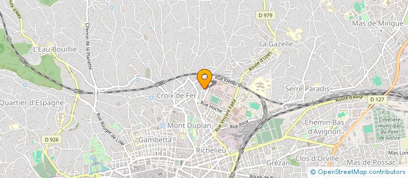 localisation de l'entreprise RTN DECO  NIMES