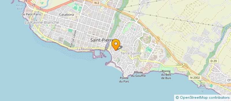 localisation de l'entreprise RTO à SAINT-PIERRE