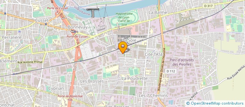 localisation de l'entreprise RTONE à VAULX-EN-VELIN