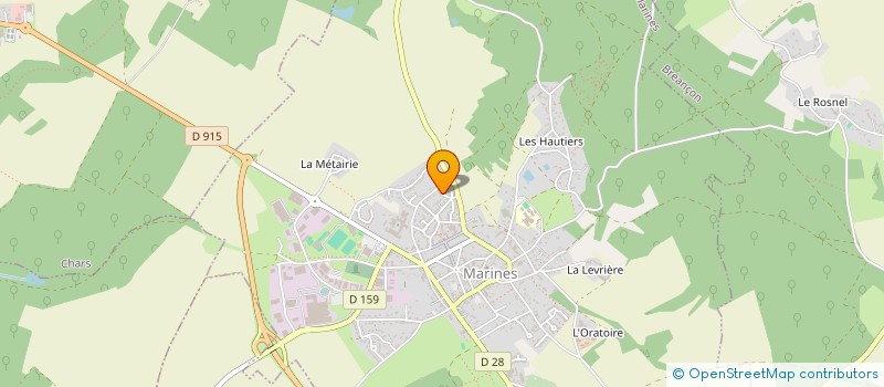 localisation de l'entreprise RTP à MARINES