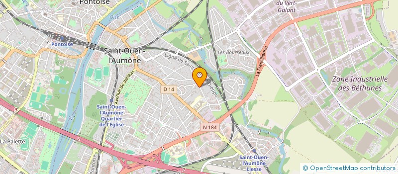 localisation de l'entreprise RTP à SAINT-OUEN-L'AUMONE