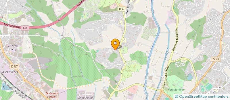 localisation de l'entreprise RTP à FREJUS