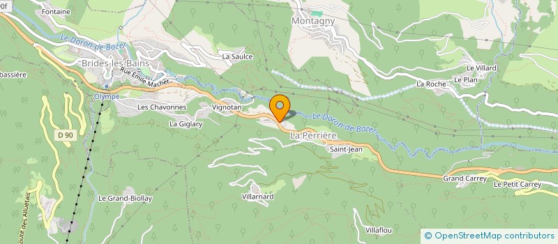 localisation de l'entreprise RTP NG à COURCHEVEL