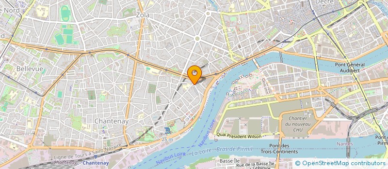 localisation de l'entreprise RTP SECURITE à NANTES