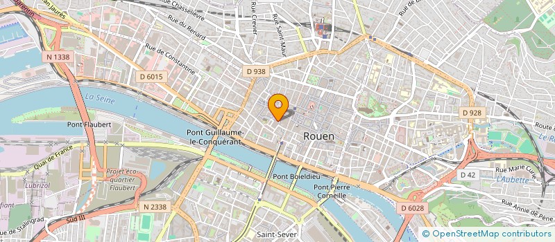 localisation de l'entreprise RTR à ROUEN