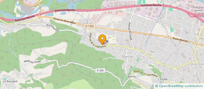 localisation de l'entreprise RTRV à MARNAZ