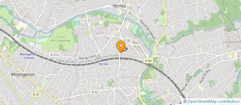localisation de l'entreprise RTS à YERRES