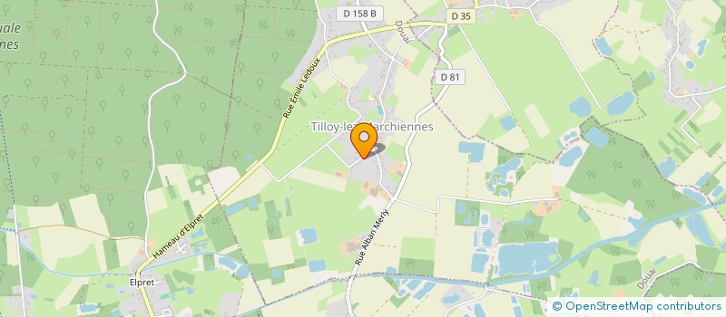 localisation de l'entreprise RTS ESPACE VERT à TILLOY-LEZ-MARCHIENNES