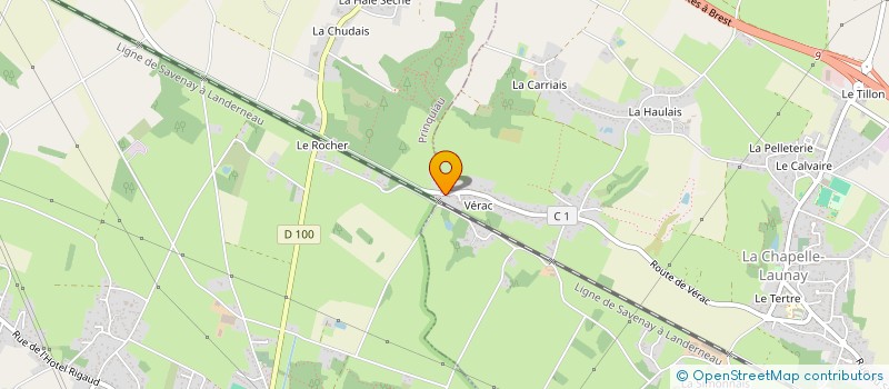 localisation de l'entreprise RTS PIERRE à LA CHAPELLE-LAUNAY