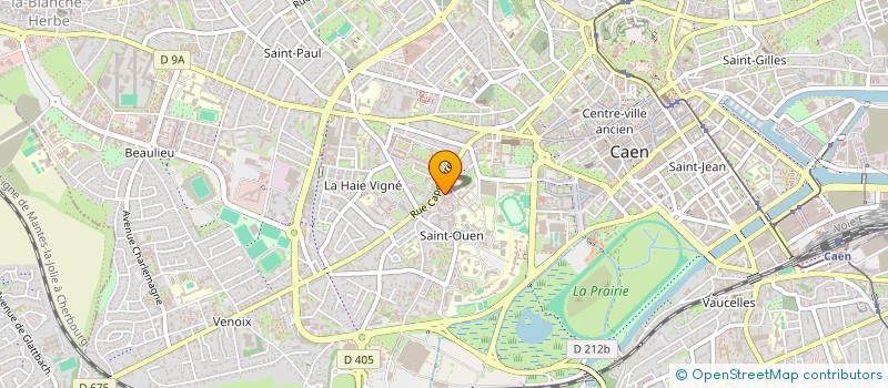 localisation de l'entreprise RTS STRUCTURE METALLIQUE à CAEN