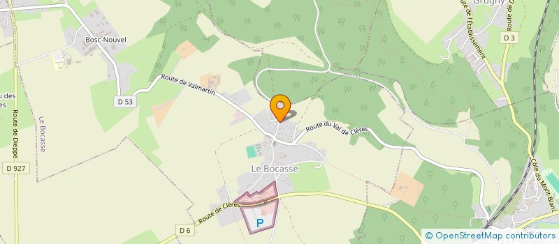 localisation de l'entreprise RTSR  LE BOCASSE