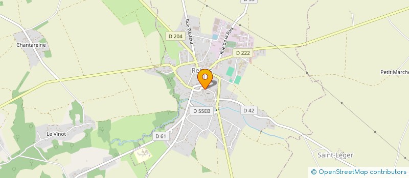 localisation de l'entreprise RTSUN  REBAIS