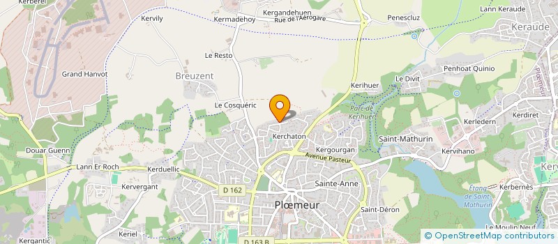 localisation de l'entreprise RTT à PLOEMEUR