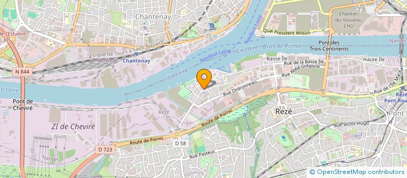 localisation de l'entreprise RTT  REZE