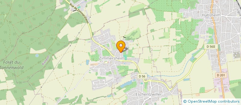 localisation de l'entreprise RTT - REUNIS TOUS TALENTS  MULHOUSE