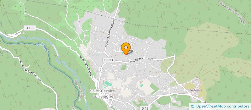 localisation de l'entreprise RTTB à SAINT-CEZAIRE-SUR-SIAGNE