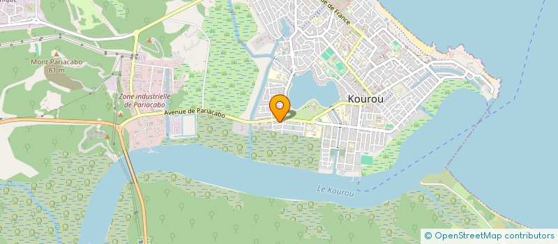 localisation de l'entreprise RTTP GUYANE à KOUROU
