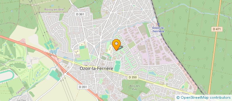localisation de l'entreprise RTW à OZOIR-LA-FERRIERE