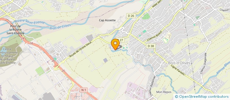 localisation de l'entreprise RTX PROD  SAINT-PIERRE