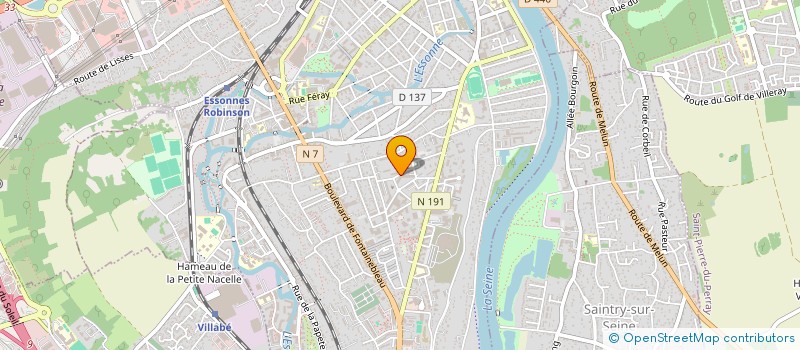 localisation de l'entreprise RUA à CORBEIL-ESSONNES