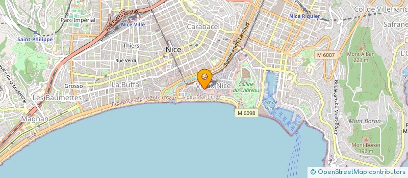 localisation de l'entreprise RUA à NICE