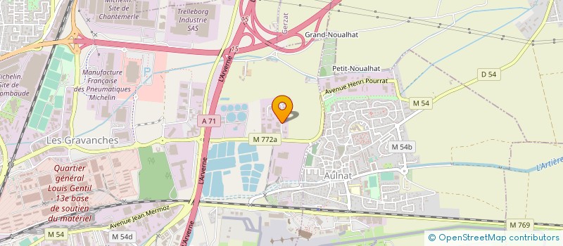 localisation de l'entreprise RUA LUIS CONSTRUCTION à CLERMONT-FERRAND