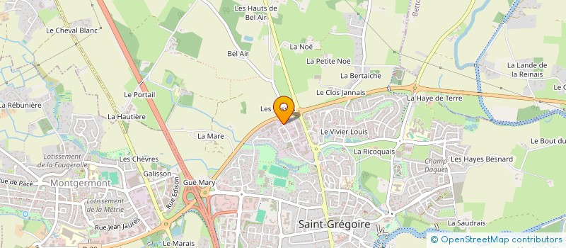 localisation de l'entreprise RUAL  MELESSE