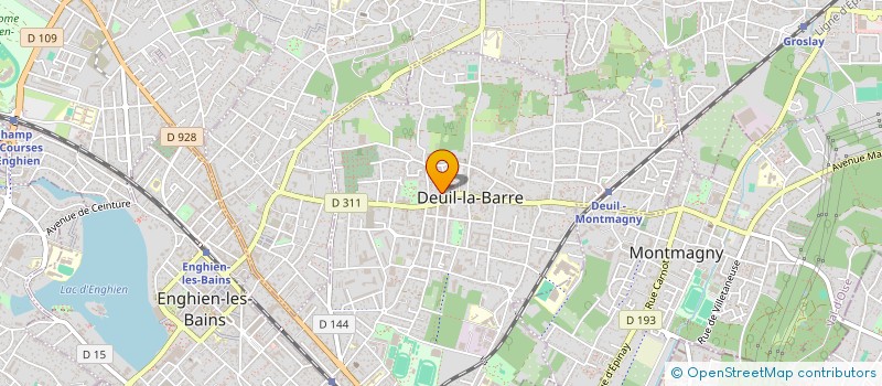 localisation de l'entreprise RUALISET TRADING  DEUIL-LA-BARRE