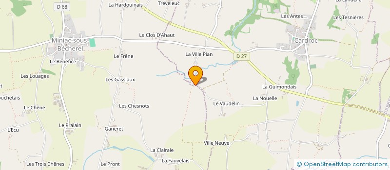 localisation de l'entreprise RUANTE HOLSTEIN à CARDROC