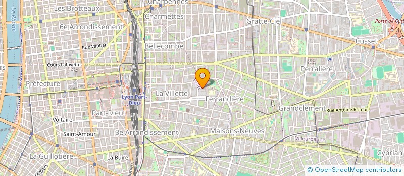 localisation de l'entreprise RUAULT CONSULTANT  LYON