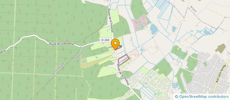 localisation de l'entreprise RUAULT INDIVISION  LES MATHES