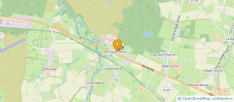 localisation de l'entreprise RUAULTS RAVALEMENT  MILLIERES