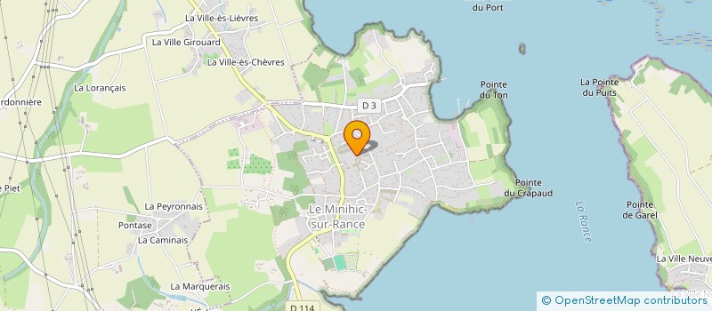 localisation de l'entreprise RUBALLAN  LE MINIHIC-SUR-RANCE