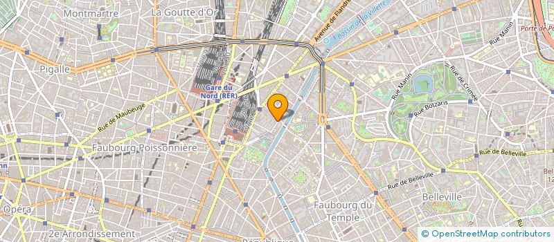 localisation de l'entreprise RUBANTIN SOCIETE DES ETIQUETTES TISSEES à PARIS