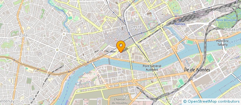 localisation de l'entreprise RUBATO HOLDING à NANTES