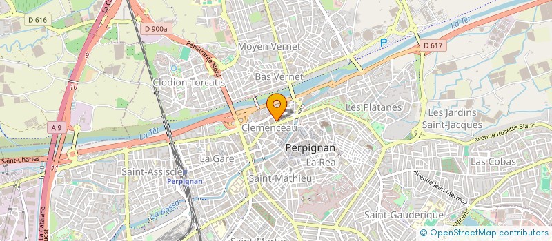 localisation de l'entreprise RUBAU FRANCE  PERPIGNAN