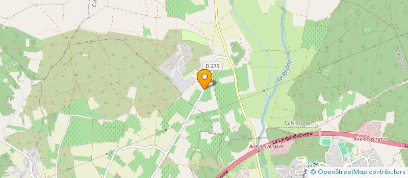 localisation de l'entreprise RUBBER & LEATHER NIMES  CALVISSON