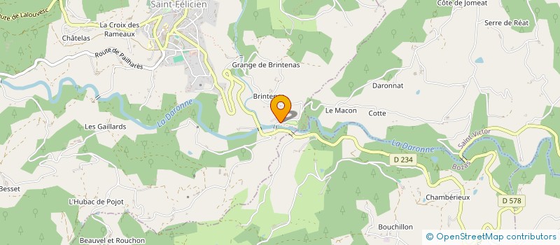 localisation de l'entreprise RUBECO INNOVATIONS  COLOMBIER-LE-VIEUX