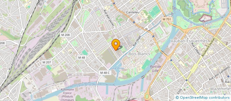localisation de l'entreprise RUBEE COMPANY à LILLE