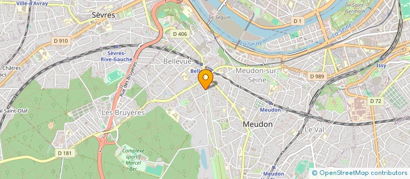 localisation de l'entreprise RUBELLA à MEUDON