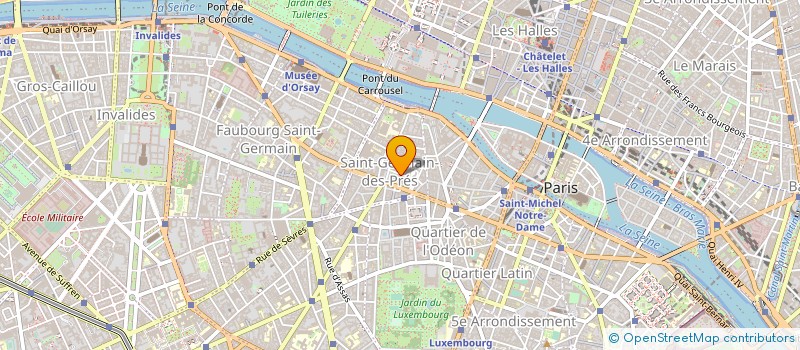 localisation de l'entreprise RUBELLI  PARIS