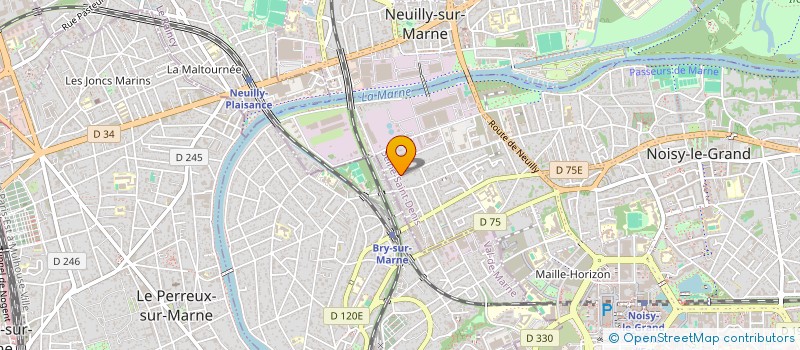 localisation de l'entreprise RUBEN  NOISY-LE-GRAND