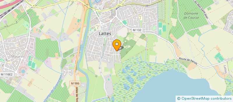 localisation de l'entreprise RUBEN EURL à LATTES